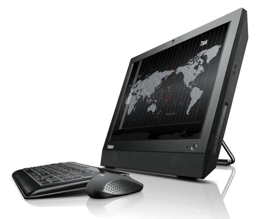 Refurbished Lenovo Think Centre M62z All In One Desktop (Core i3 3rd Gen 8GB 500GB 19" Screen) - Image 1