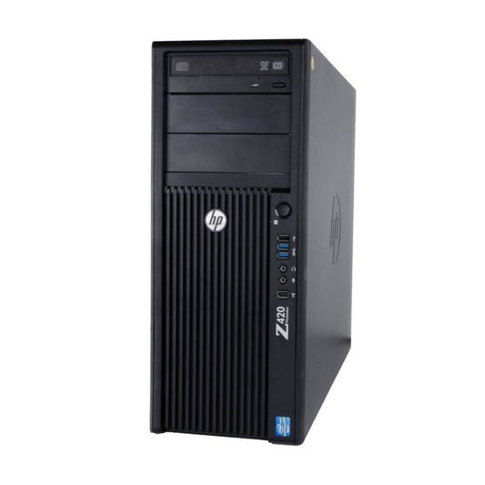 Refurbished HP Z420 Workstation Xeon E5-1620 Processor 16GB RAM 500GB HDD Nvidia Quodro 4000 Graphics Card